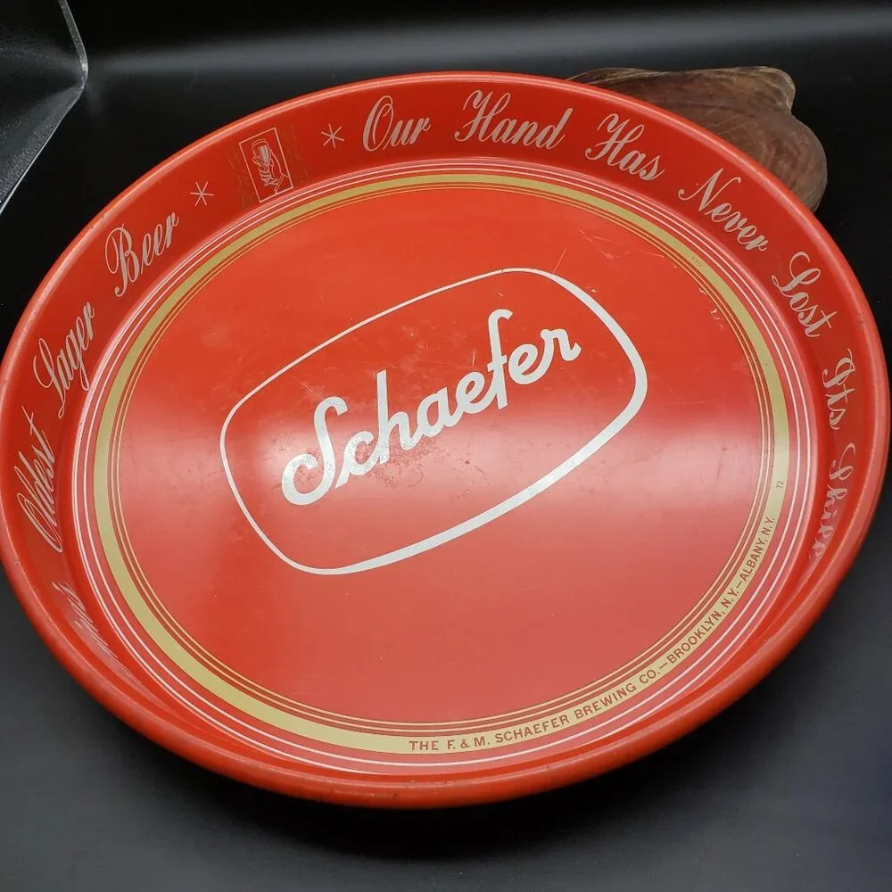 Vintage Schaefer Beer Tray 13